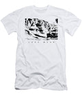 Lake Mead and Granite Canyon in Greyscale Long Shot T-Shirt