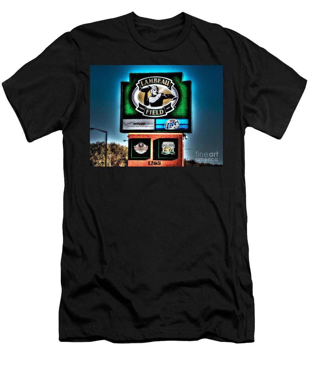 Lambeau Field Entrance Tommy Anderson T-Shirt