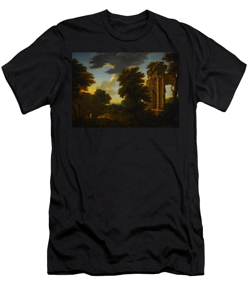 Landscape with Ruins George Lambert T-Shirt