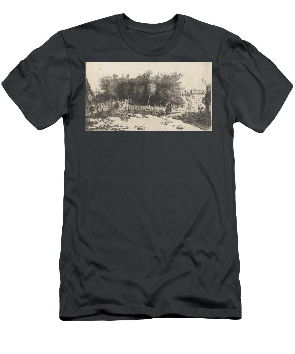 Landschap Met Een Wit Hek Philip De Koninck T-Shirt