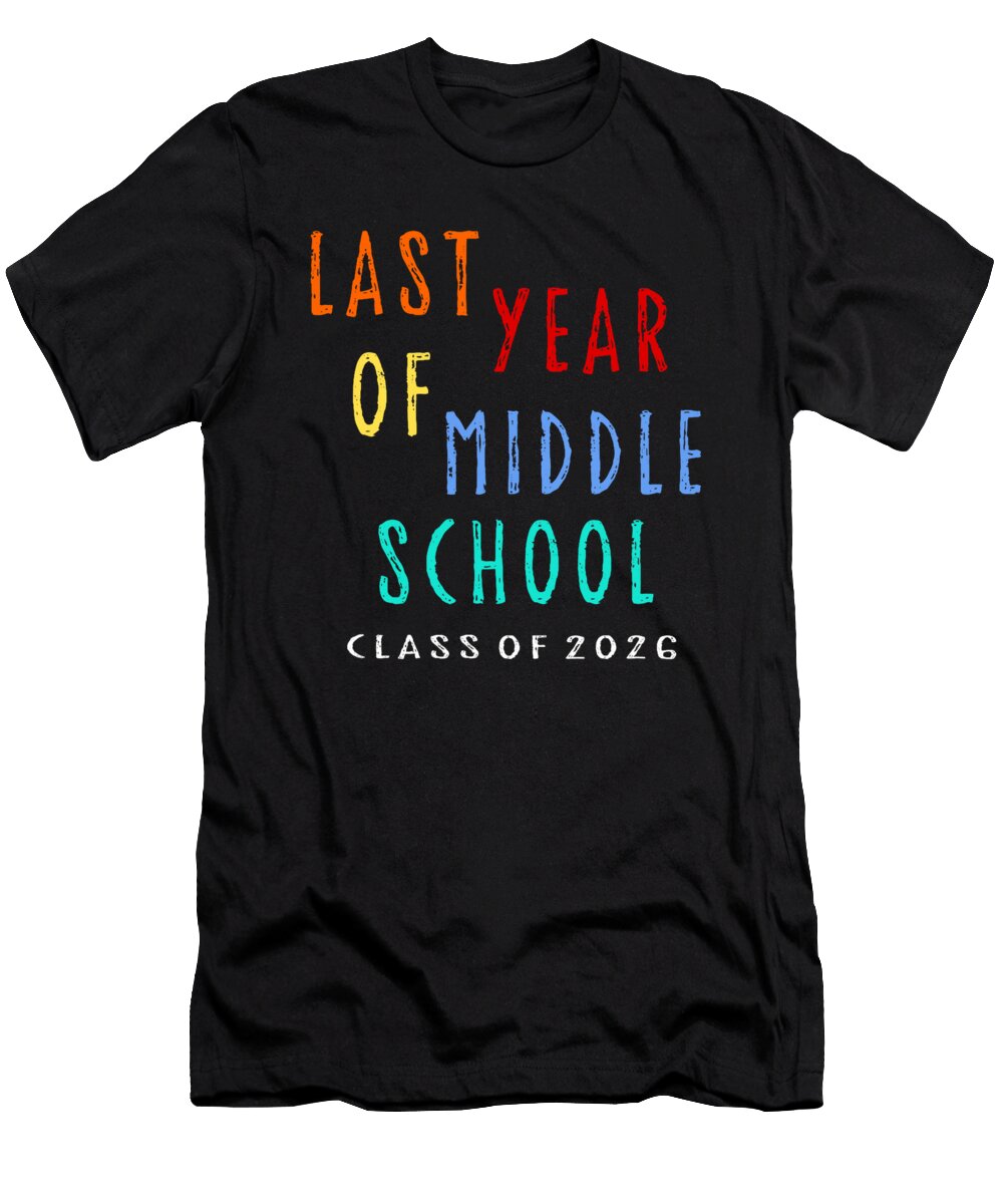 Last Year of Middle School Junior High Grad of Coami Tacti T-Shirt