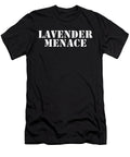 Lavender Menace Text Design Bevan Skhyler T-Shirt