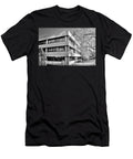 Law Centre University of Alberta Edmonton Black and White Dmr Filho T-Shirt