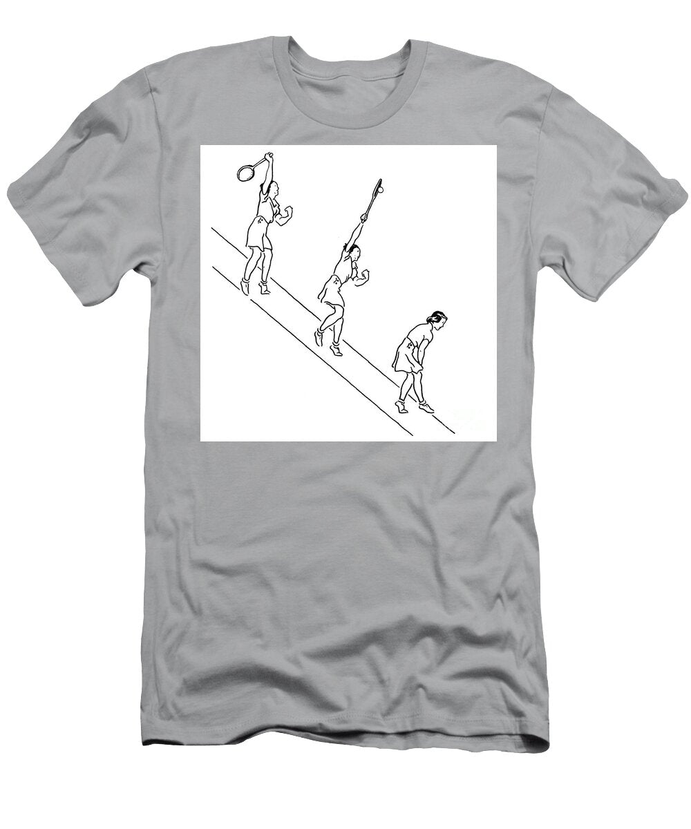 Lawn Tennis May I Introduce You J3 Humorous Quotes T-Shirt