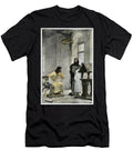Lducation De Saint Louis Education of Louis Ix Saint Louis King of France Hand Colored Halftone Reproduction of an Illustration American School T-Shirt