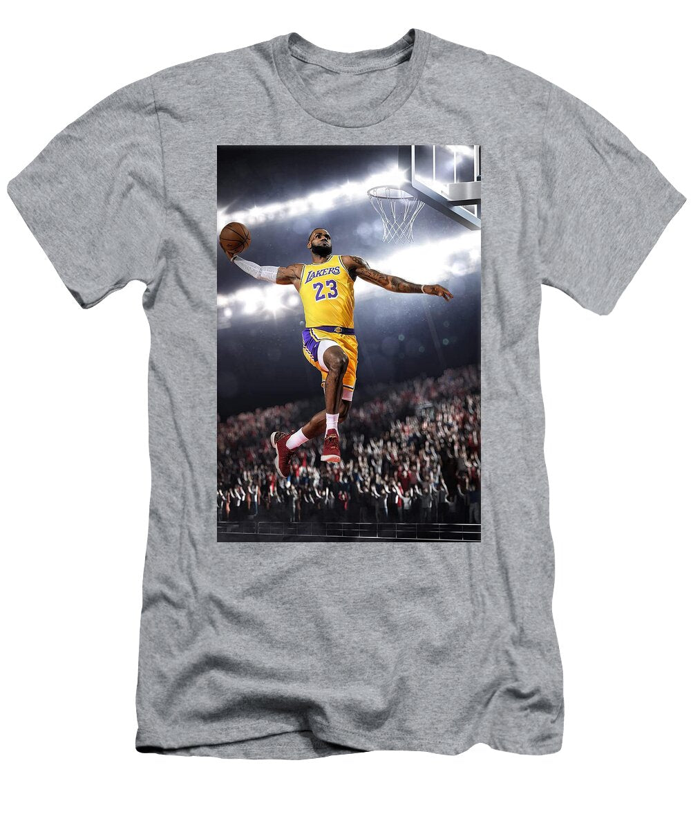 Lebron James Dunk Besr Quality Ashley Davis T-Shirt