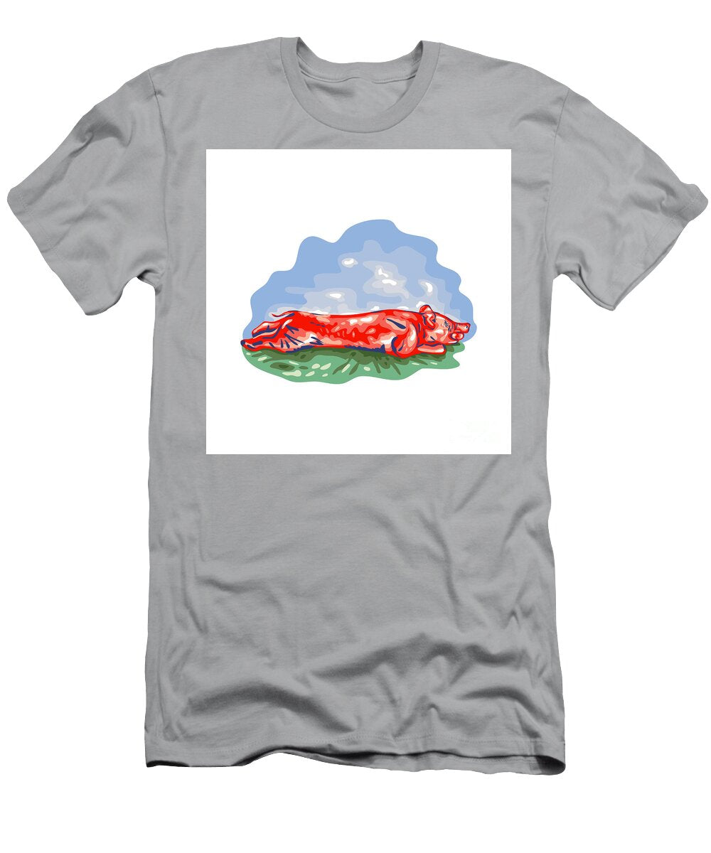 Lechon Roast Pig Wpa Aloysius Patrimonio T-Shirt