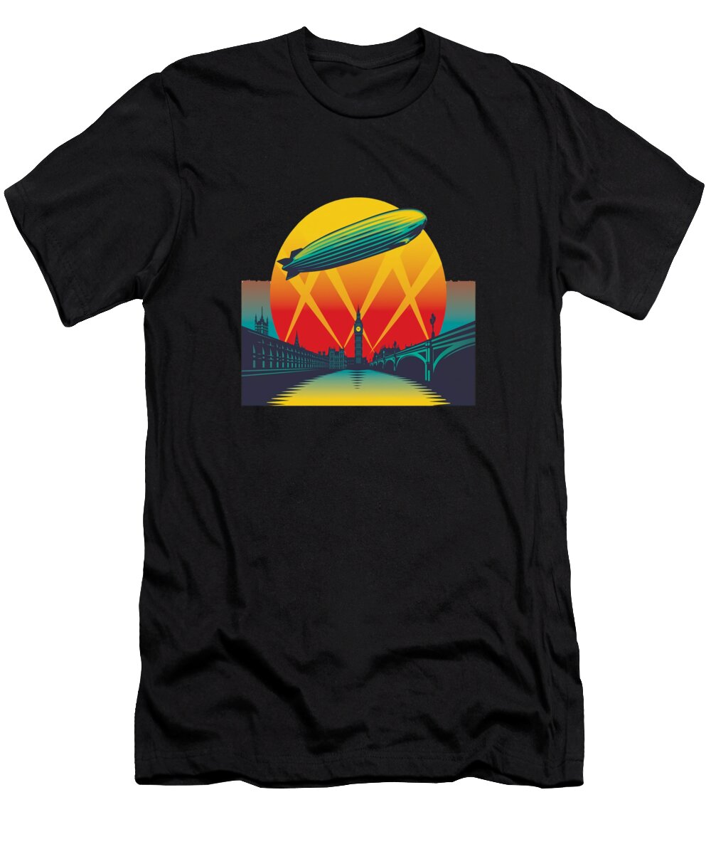 Led Zeppelin Harry M Costello T-Shirt