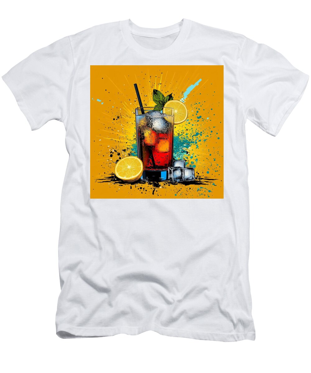 Lemonade Pop Xenia Bordeaux T-Shirt