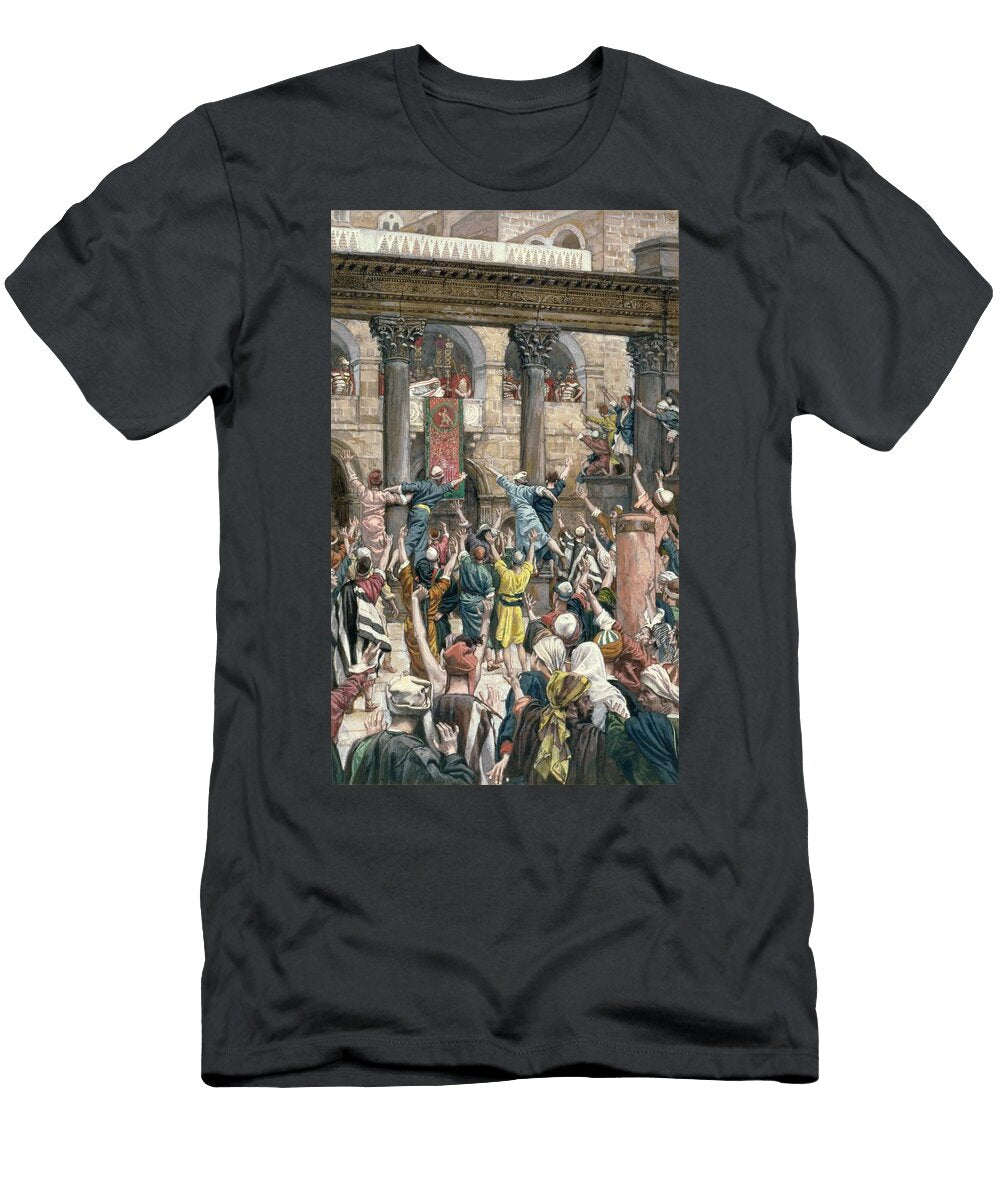 Let Him Be Crucified Tissot T-Shirt