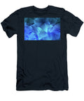 Light Blue Gradient Triangles Template Creative Illustration in Halftone Style with Triangles Vintage Illustration Pattern Julien T-Shirt