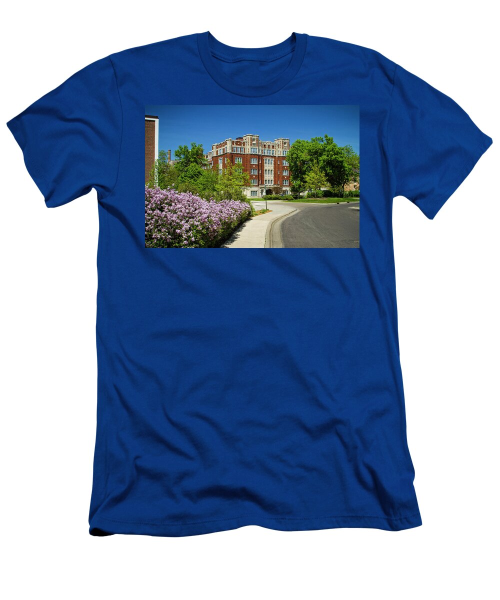 Lilacs and Davis Hall Joe Miller T-Shirt