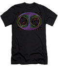 Line Art Abstract Eyes Alien Artistic Deco Navin Joshi T-Shirt