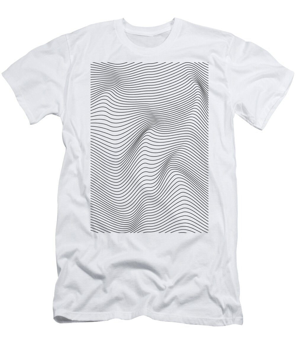 Line Art Black and White Jodoto Design T-Shirt
