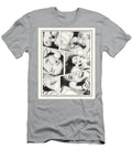 Line Art Pin Up Girl on Telephone Ryan Jorgensen T-Shirt