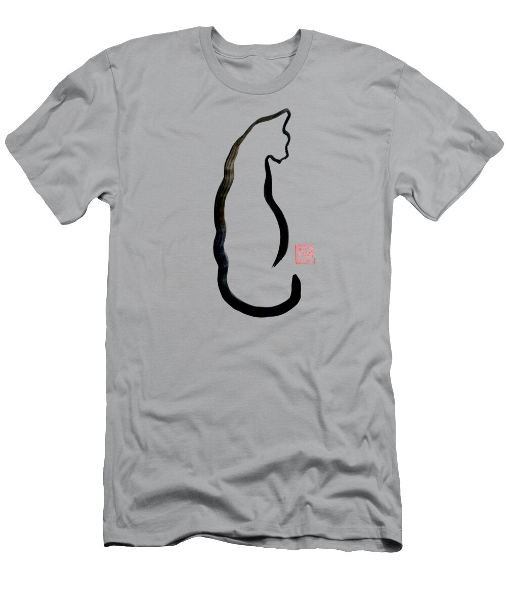 Line Cat Pechane Sumie T-Shirt