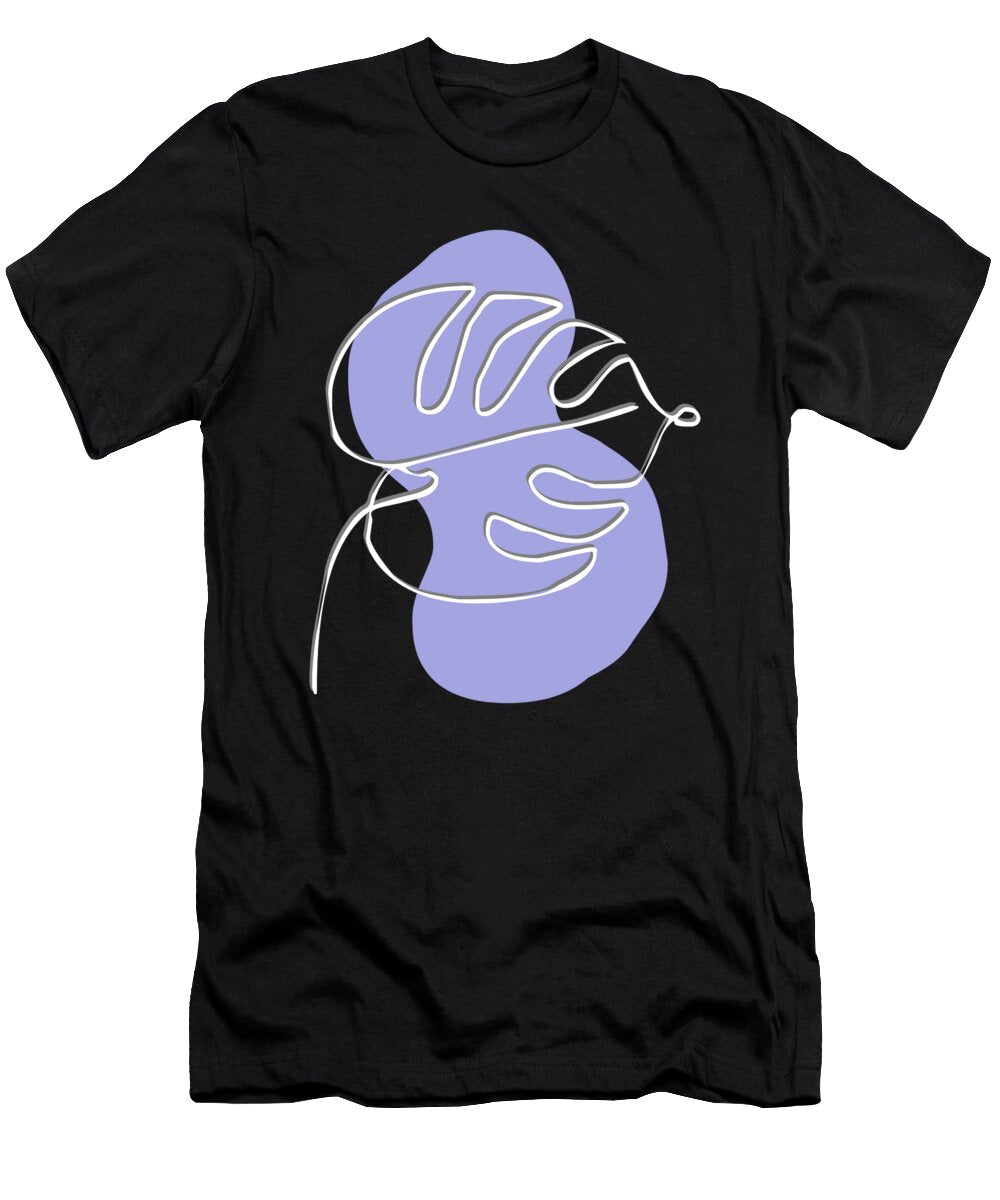 Linear Leaf Manuel Schmucker T-Shirt