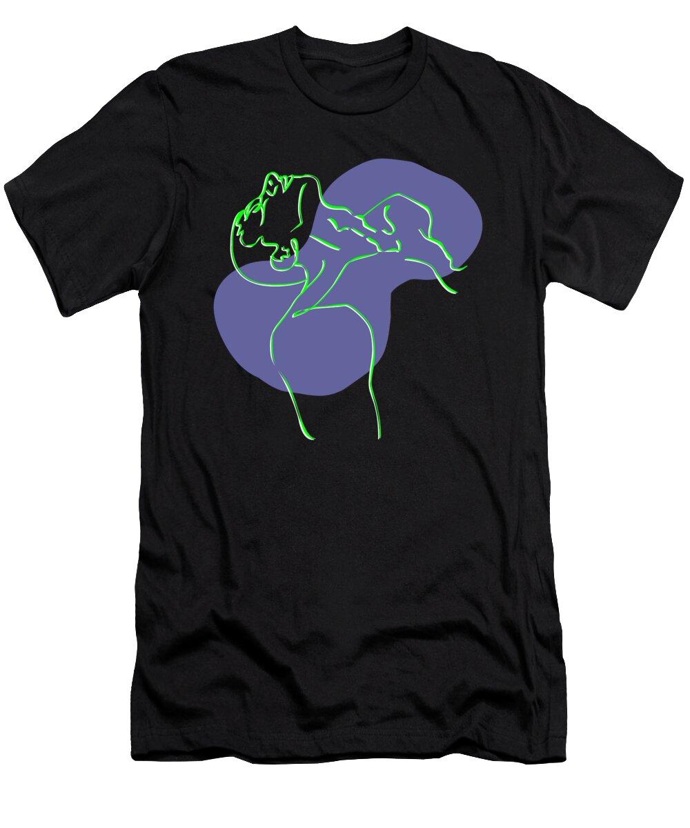 Linear Man Manuel Schmucker T-Shirt