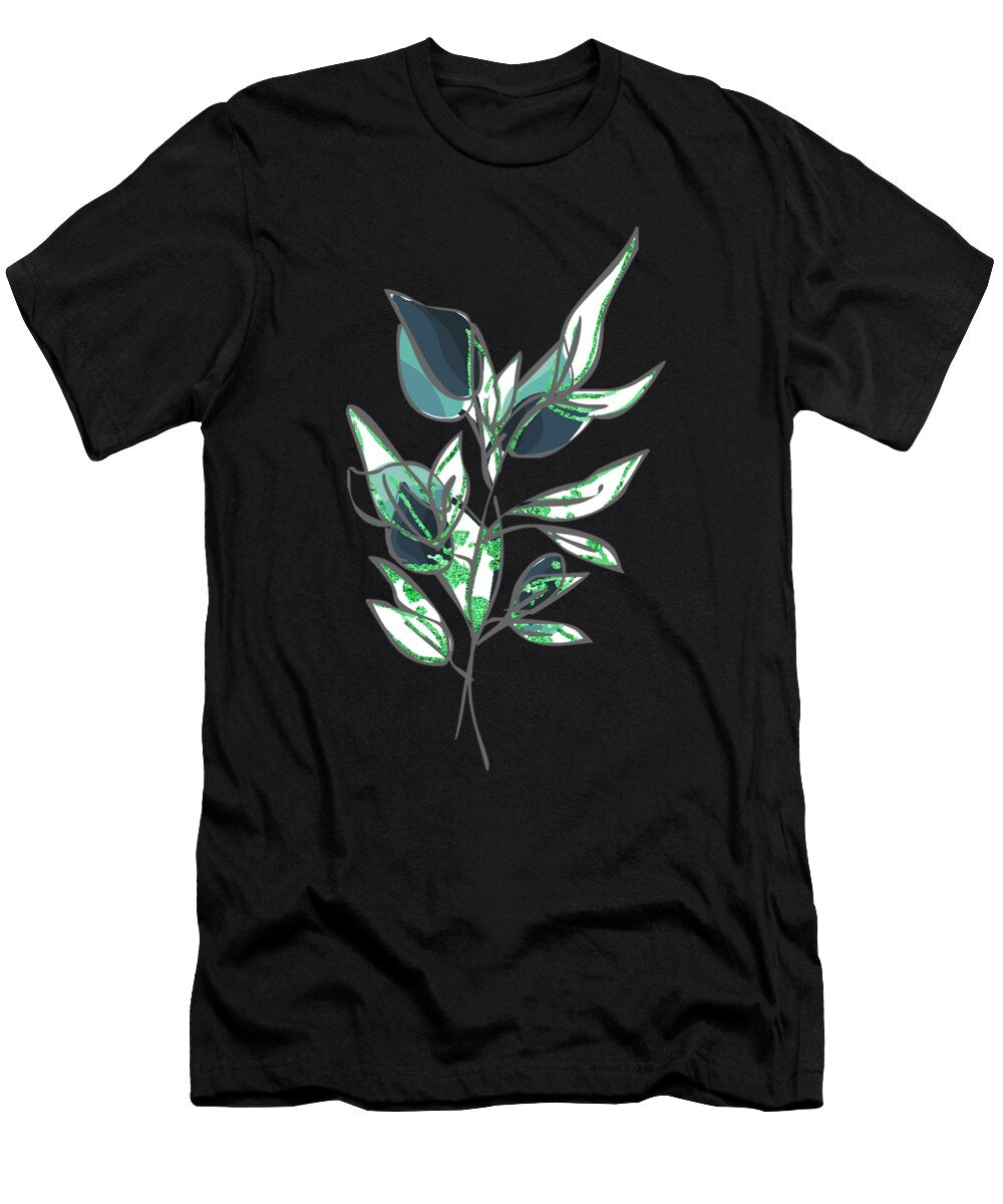 Lineart Flowers Manuel Schmucker T-Shirt