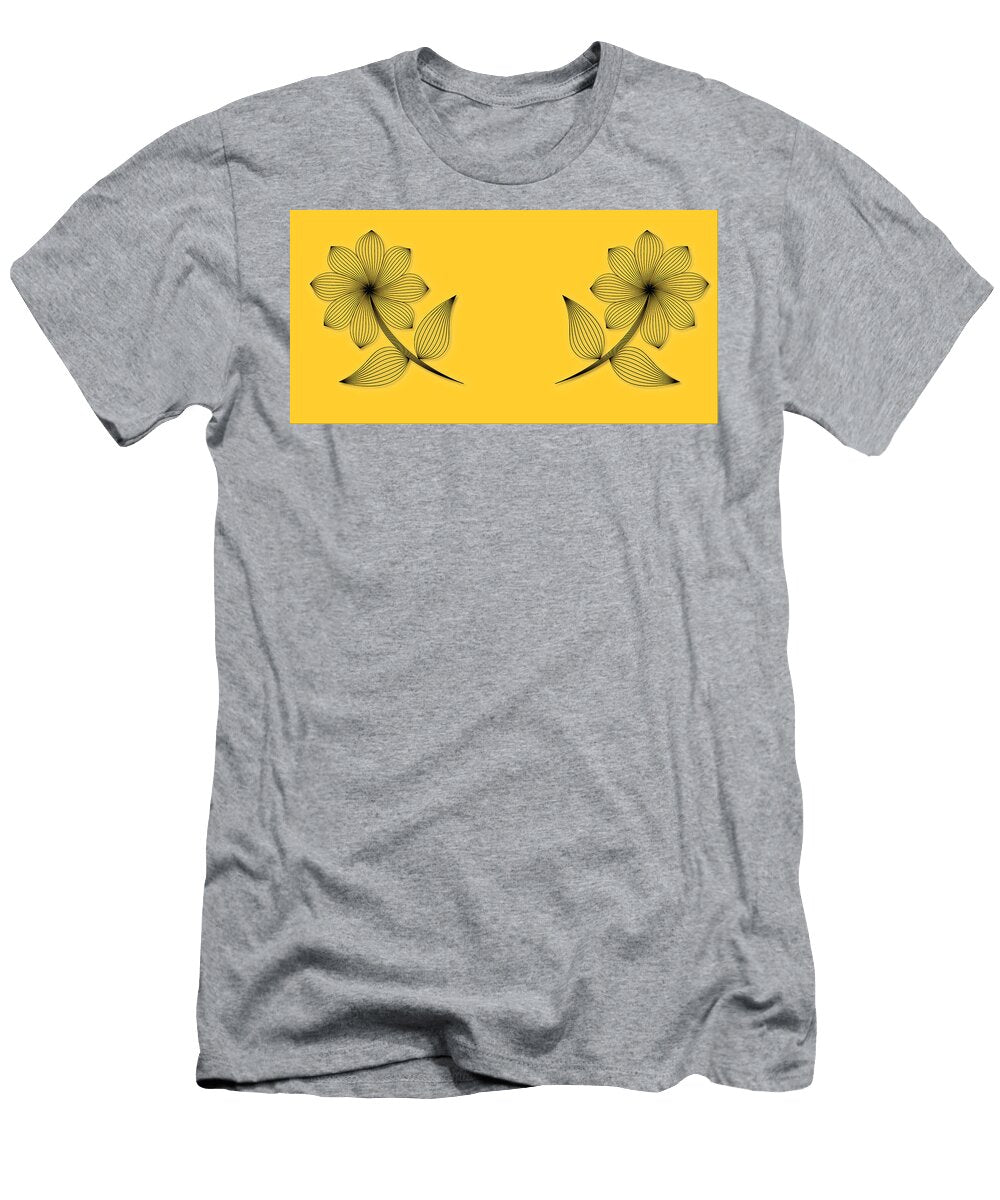 Linocut Flower Silvia Weigert T-Shirt
