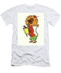 Lion Reading a Book Csa Images T-Shirt