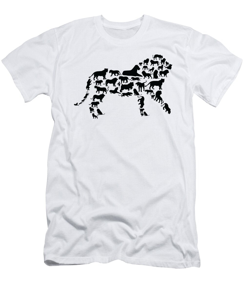Lion Wildlife Africa Lions Silhouette Toms Store T-Shirt