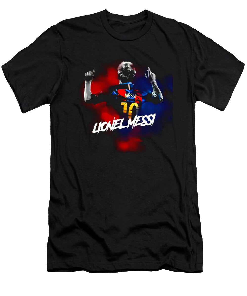 Lionel Messi Football Player John J Rodrigues T-Shirt