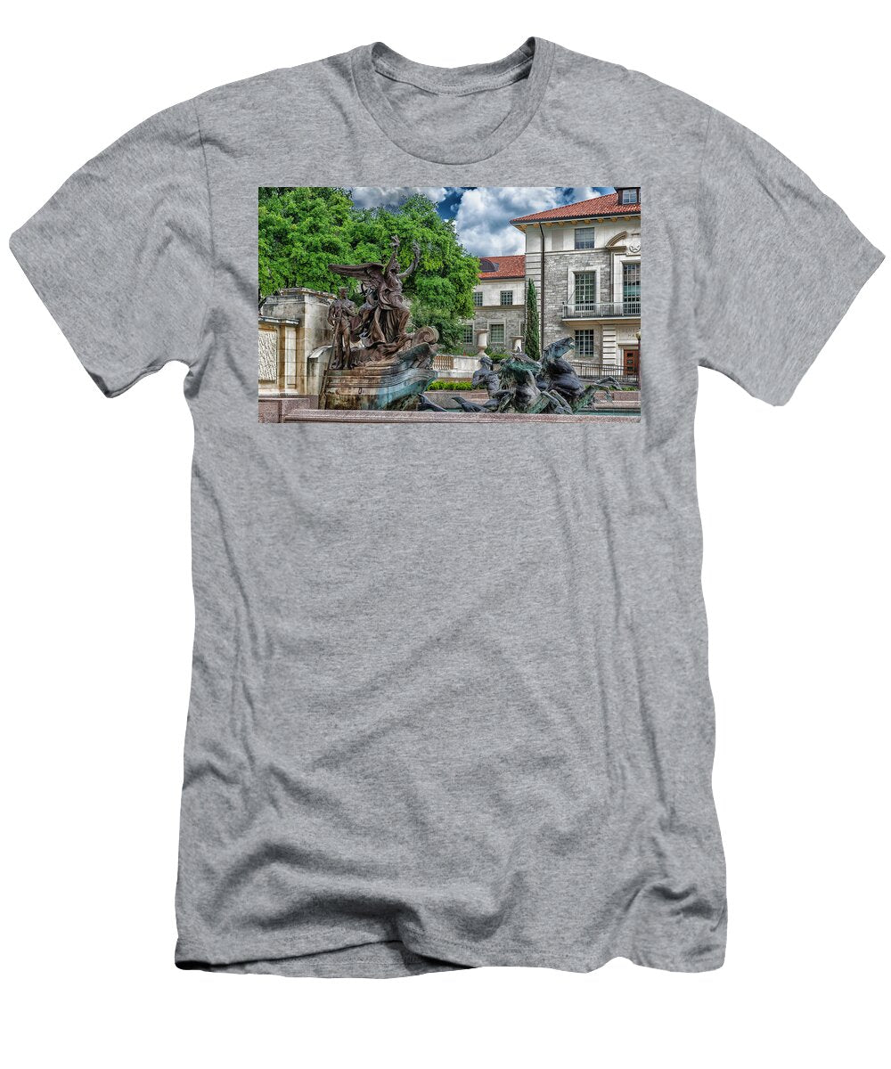 Little Field Fountain University of Texas Mountain Dreams T-Shirt