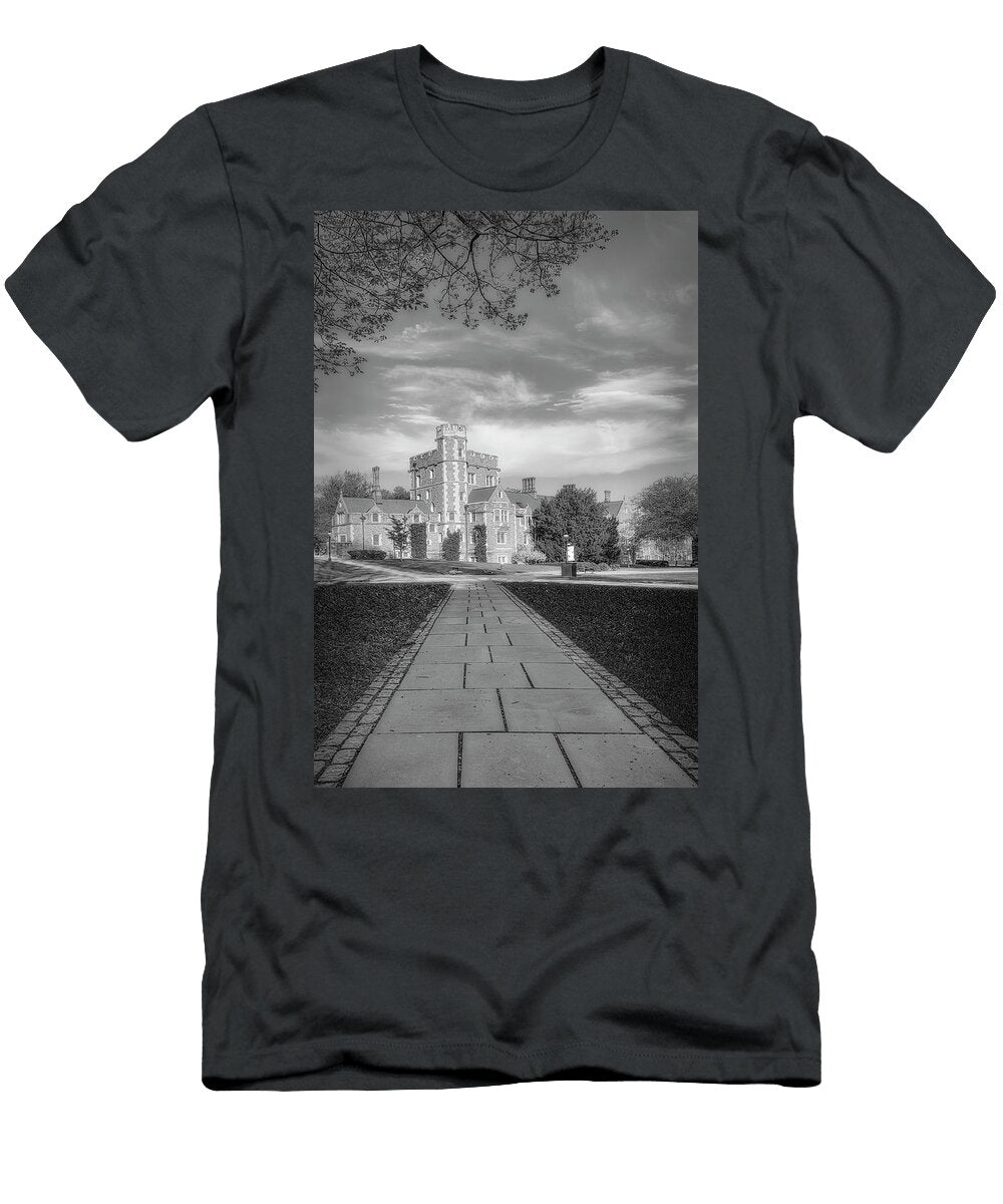 Little Hall Princeton University Bw Susan Candelario T-Shirt