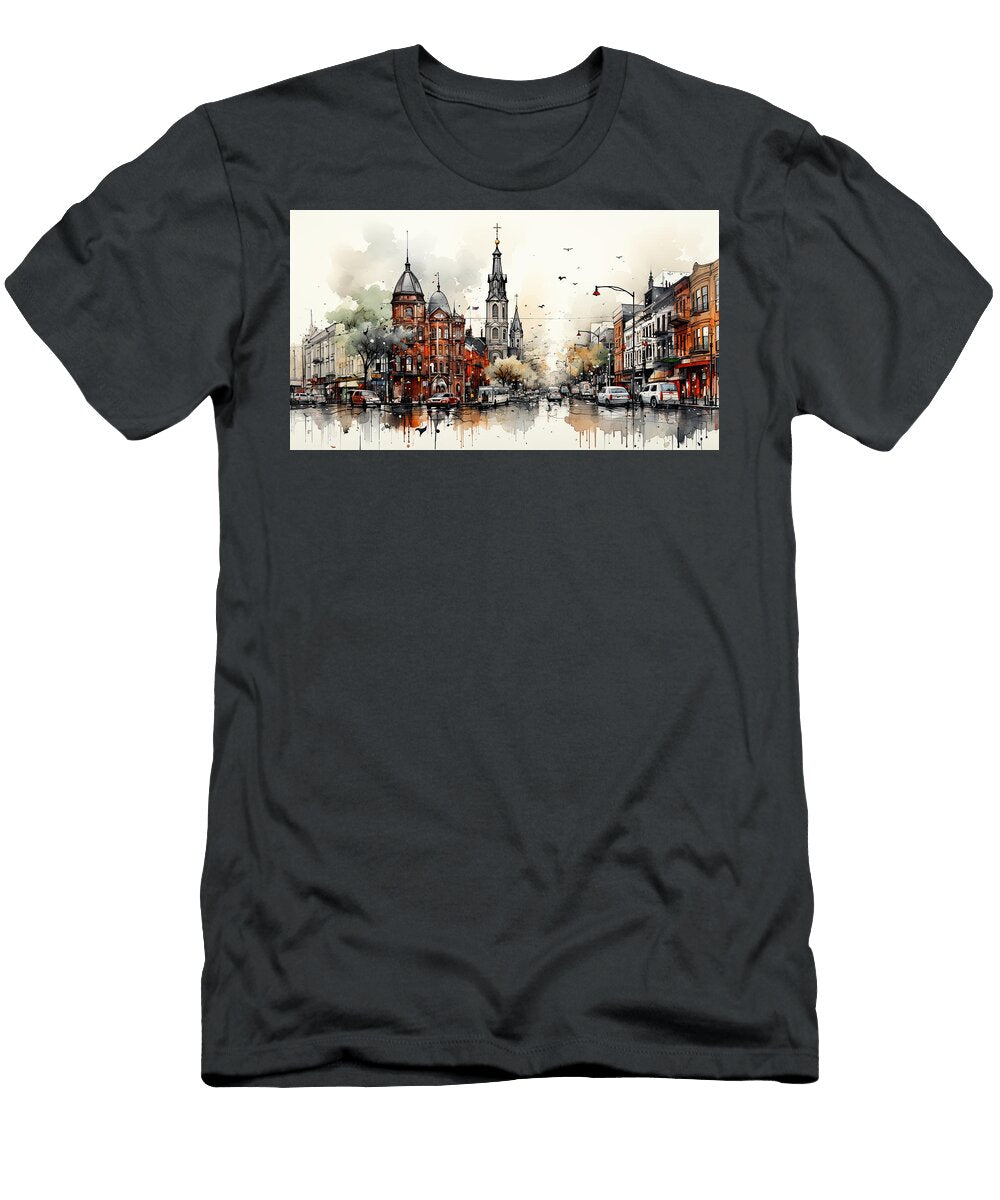 Little Italy New York City Evie Carrier T-Shirt