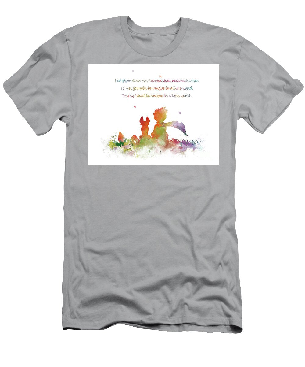 Little Prince Fox Monn Print T-Shirt