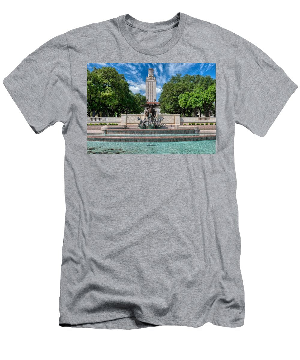 Littlefield Fountain and Texas Tower Mountain Dreams T-Shirt