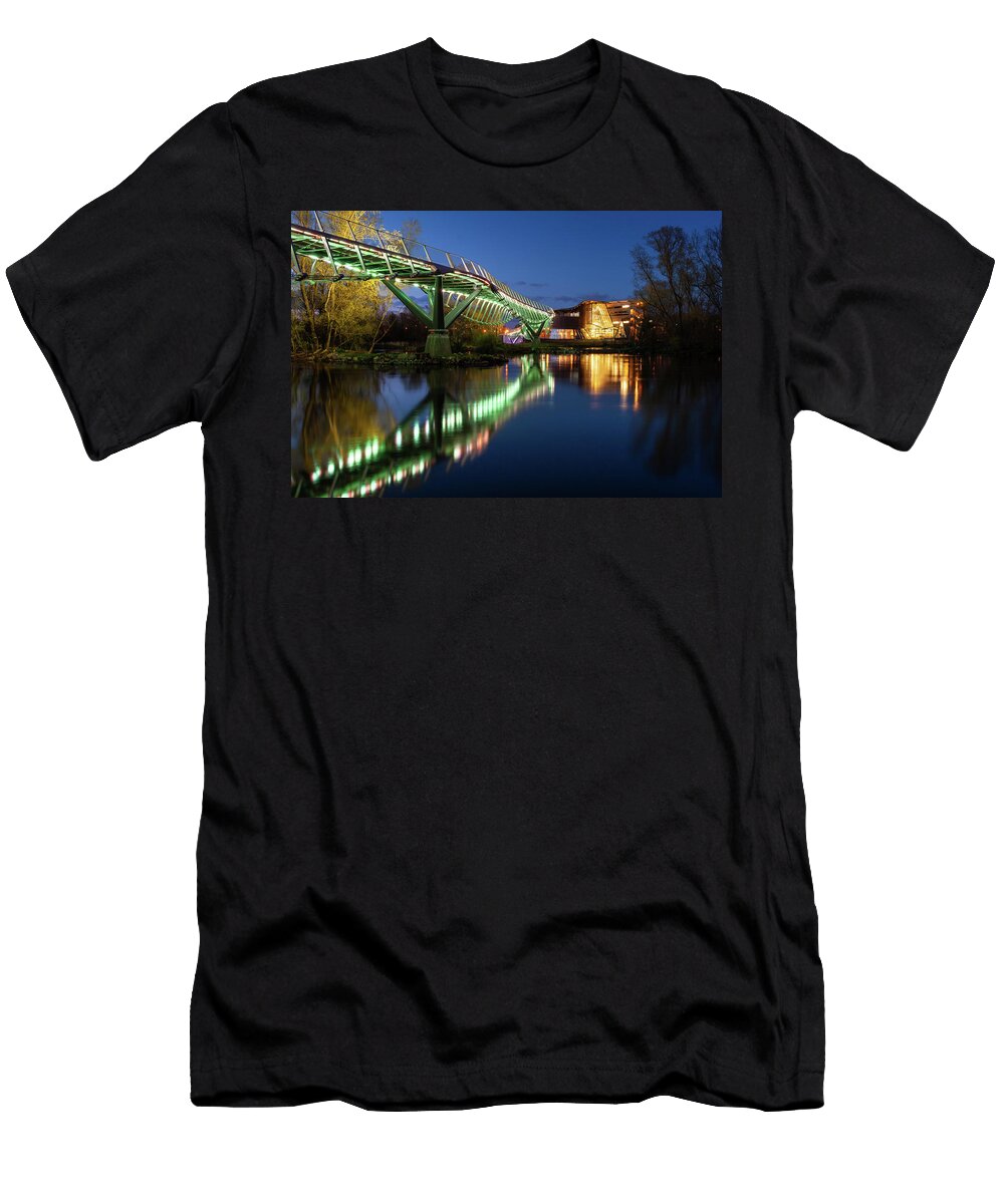 Living Bridge and the Science Building Limerick Ireland Pierre Leclerc Photography T-Shirt