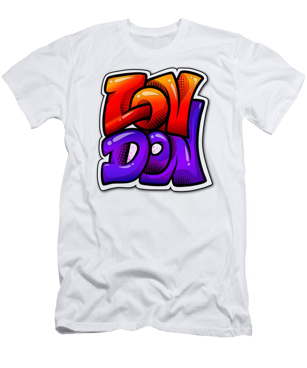 London City Graffiti Project Davor Ratkovic T-Shirt