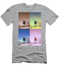 Longhorn Pop Art Natural Abstract T-Shirt