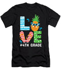 Love 4th Grade Funny Pineapple Licensed Art T-Shirt