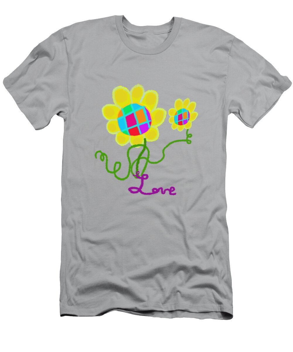 Lovely Vintage Sunflower Celine Eun T-Shirt