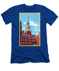Lowell House Harvard University Cambridge Massachusetts Vintage Retro Poster Carol Japp T-Shirt