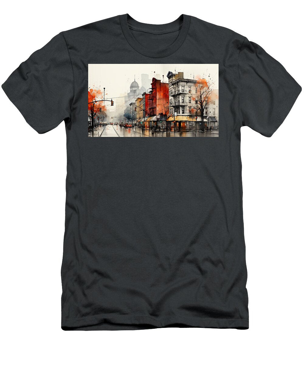 Lower East Side NYC Fall Evie Carrier T-Shirt