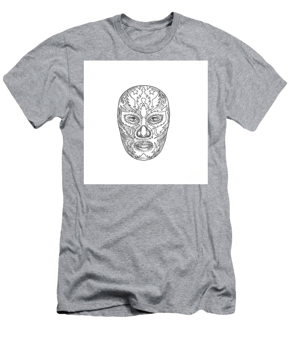 Lucha Libre Mask Tattoo Aloysius Patrimonio T-Shirt