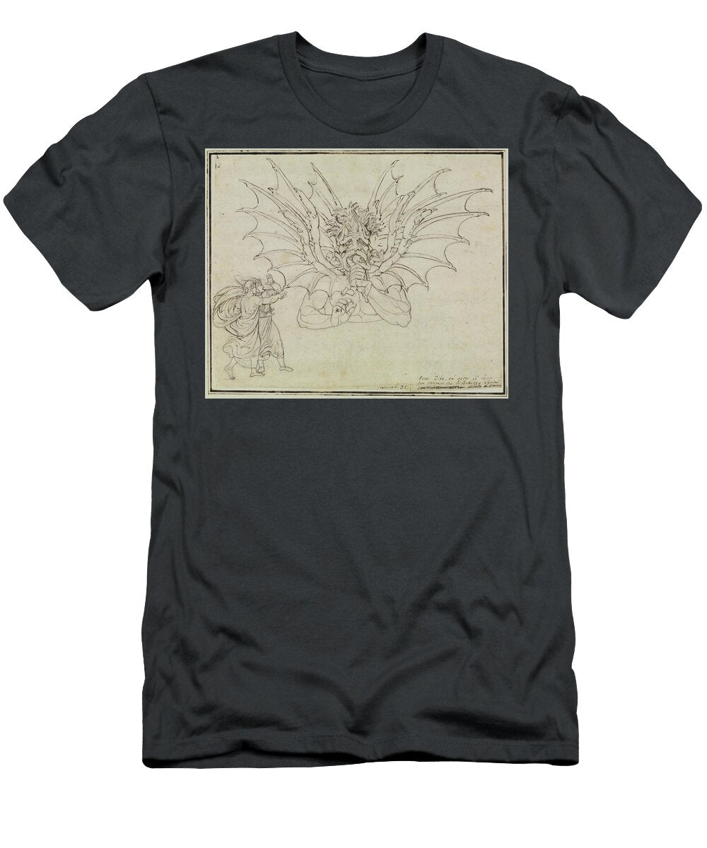 Lucifer Dante Inferno Canto V Joseph Anton Koch T-Shirt