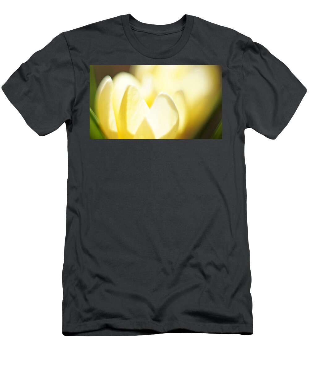 Macro Yellow Flower Gaith Shalan T-Shirt