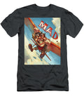 Mad Airplane Pilot Comic Book Cover 42 Mad Paperairplanes T-Shirt