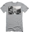 Main Hall University of Notre Dame Indiana Black and White Dmr Filho T-Shirt