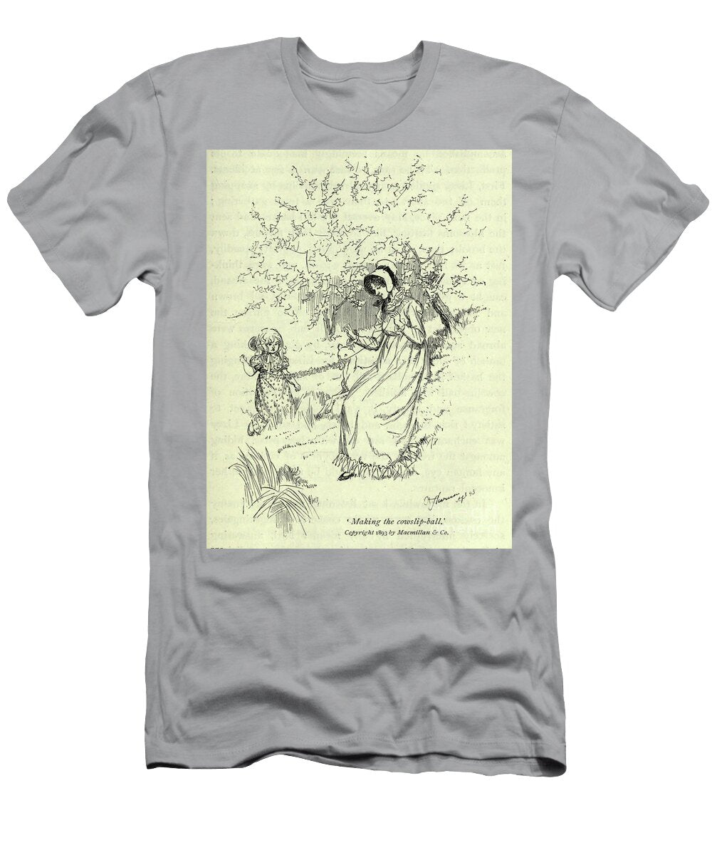 Making the Cowslip Ball L4 Historic Illustrations T-Shirt