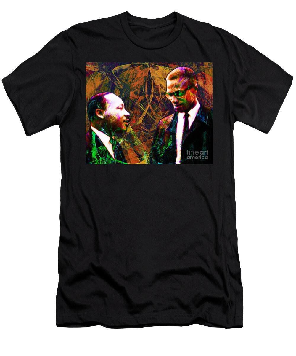 Malcolm and the King 20140205 Wingsdomain Art and Photography T-Shirt