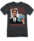 Man and Book Csa Images T-Shirt