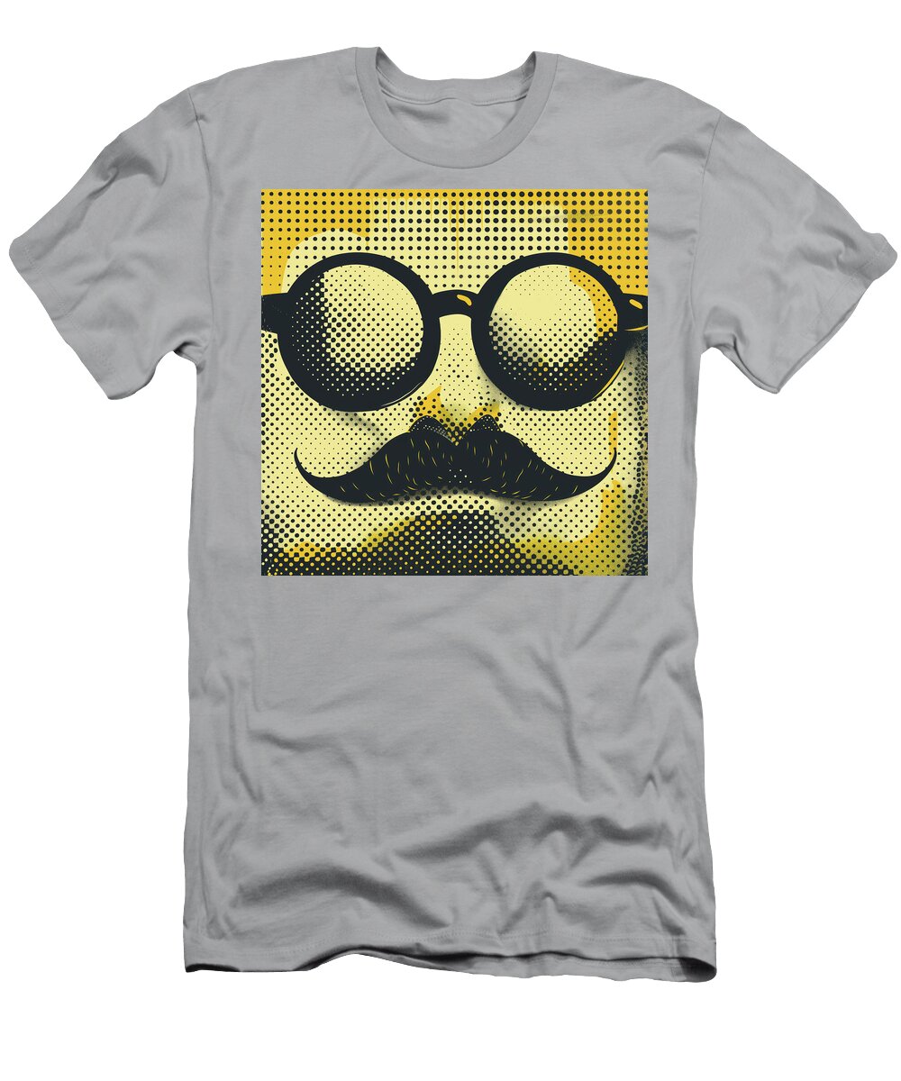 Man in Disguise Comic Book Panel 98 Mad Paperairplanes T-Shirt