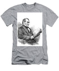 Man Reading a Book Pete Klinger T-Shirt