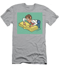 Man Reading an Open Book Csa Images T-Shirt